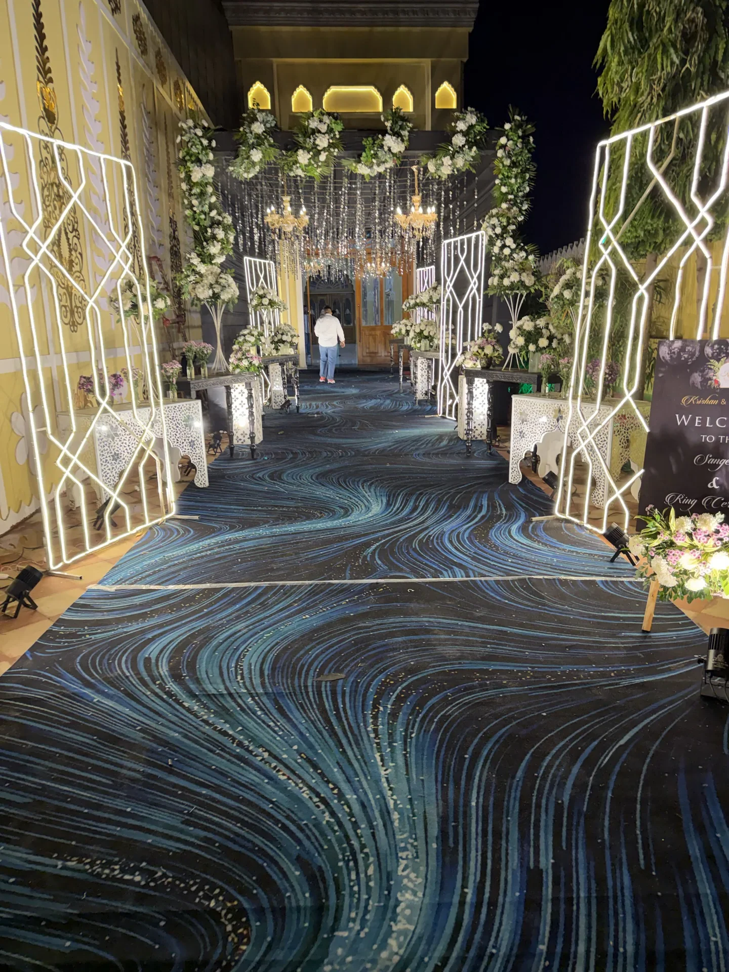 Harika Bagh indoor banquet space for wedding functions in Jaipur